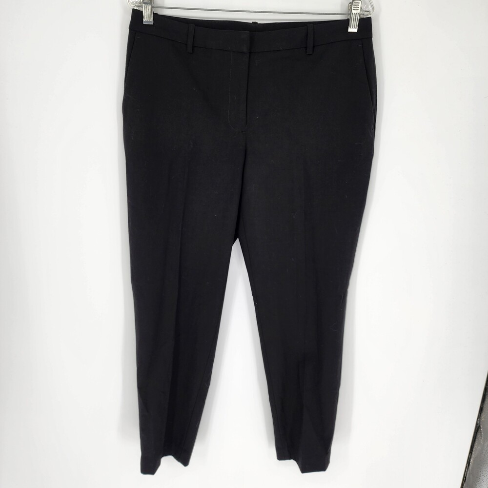 DKNY Black Dress Pants Slacks Super Stretch Ankle Trousers 10P Petite Macy’s NWT